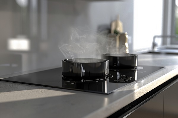 Pentole su un piano cottura a induzione.