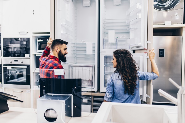 Negozio di elettrodomestici.