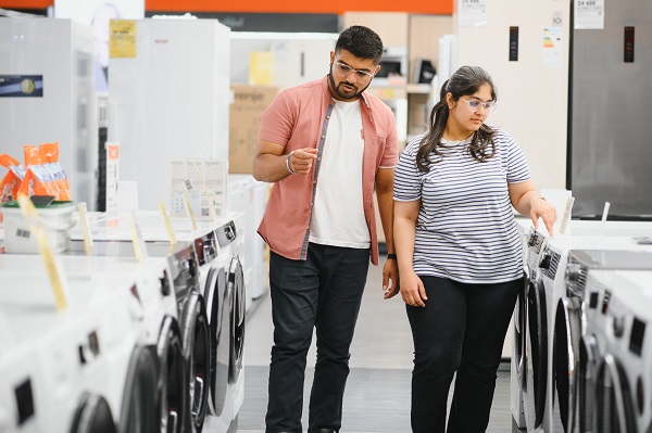 Negozio di elettrodomestici a prezzi outlet.